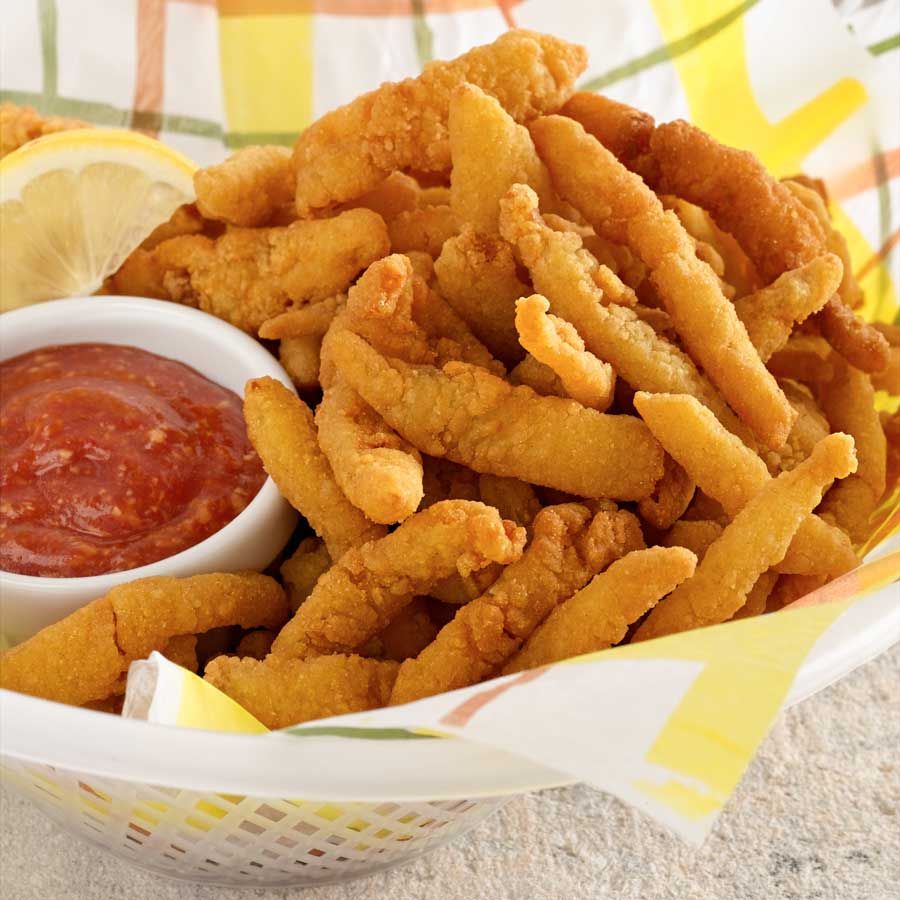 Sea Watch Frozen Fried Breaded Clam Strip, 4 Ounce -- 24 Per Case