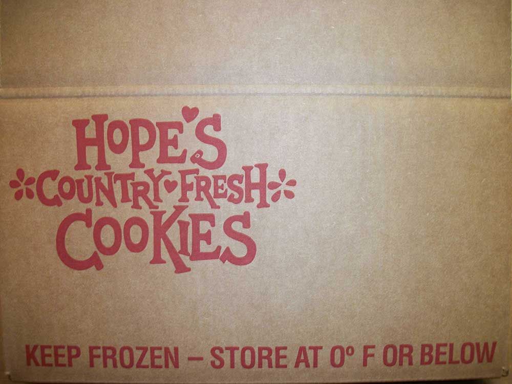 Hope's Country Fresh Cookies Almond Joy With Hershey Cookie Dough, 3 Ounce -- 106 Per Case