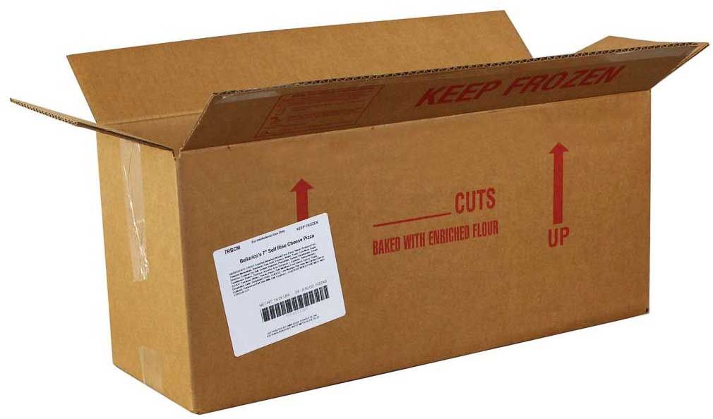 Bellarico's Self Rising Cheese Pizza, 7 Inch -- 24 Per Case