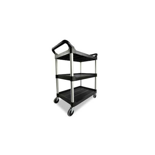 Rubbermaid Black Utility Cart
