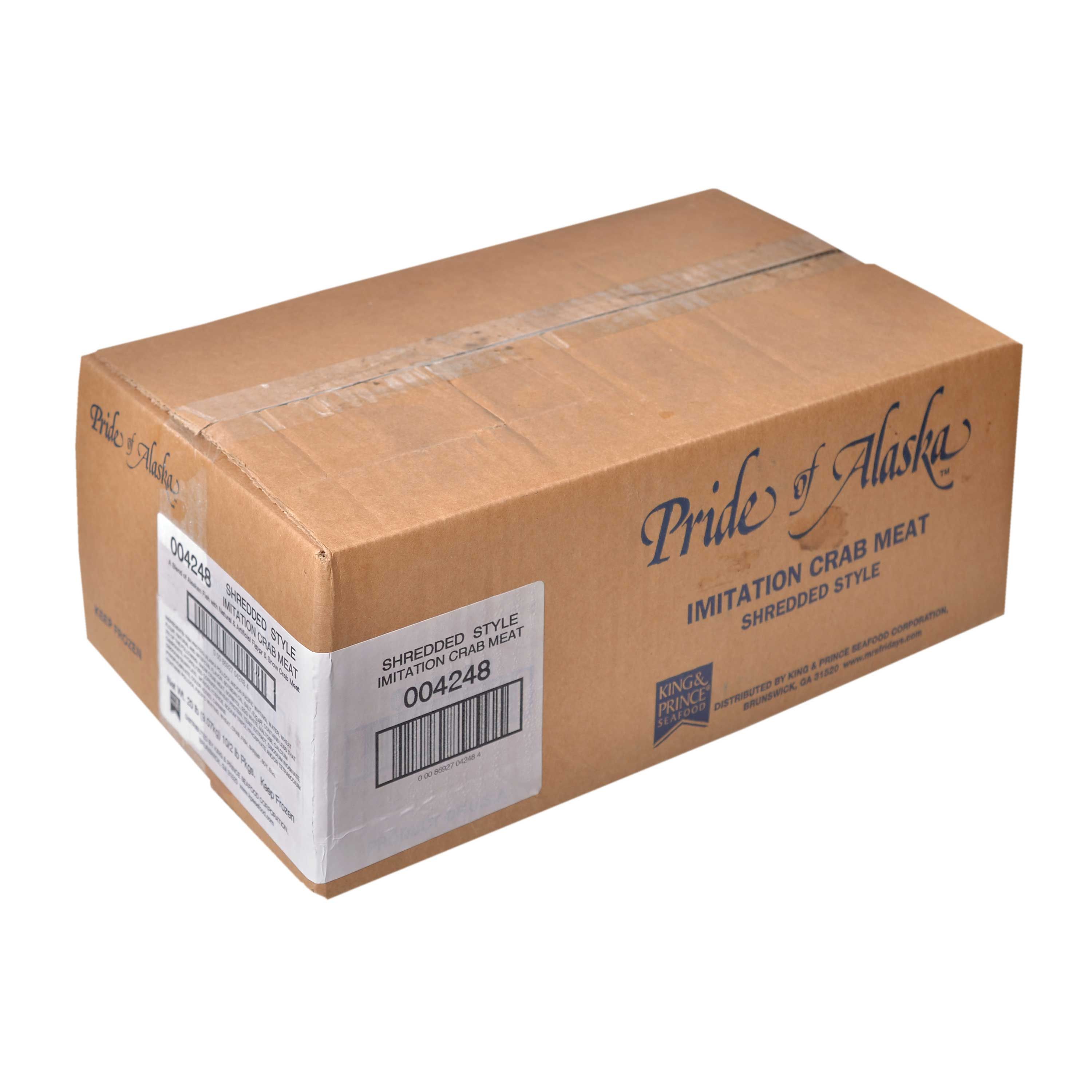 Pride Of Alaska Shredded Surimi Crab Meat, 2 Pound -- 10 Per Case