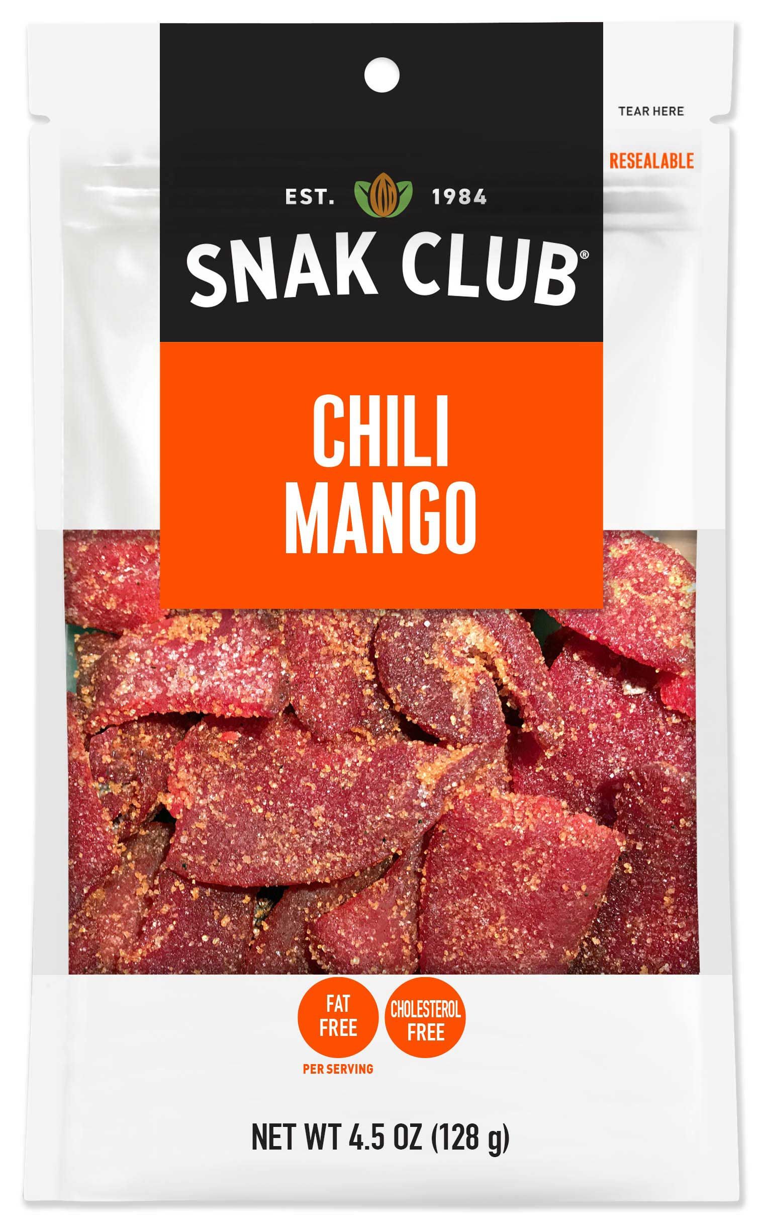 Snak Club Premium Pack Chili Mango, 4.5 Ounce -- 6 Per Case
