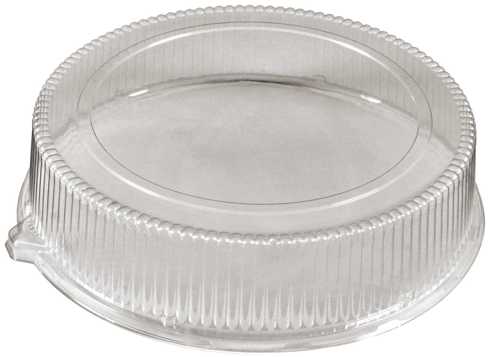 Partipak Pete Round Everyday Fluted Dome Lid Only, 16 Inch -- 50 Per Case