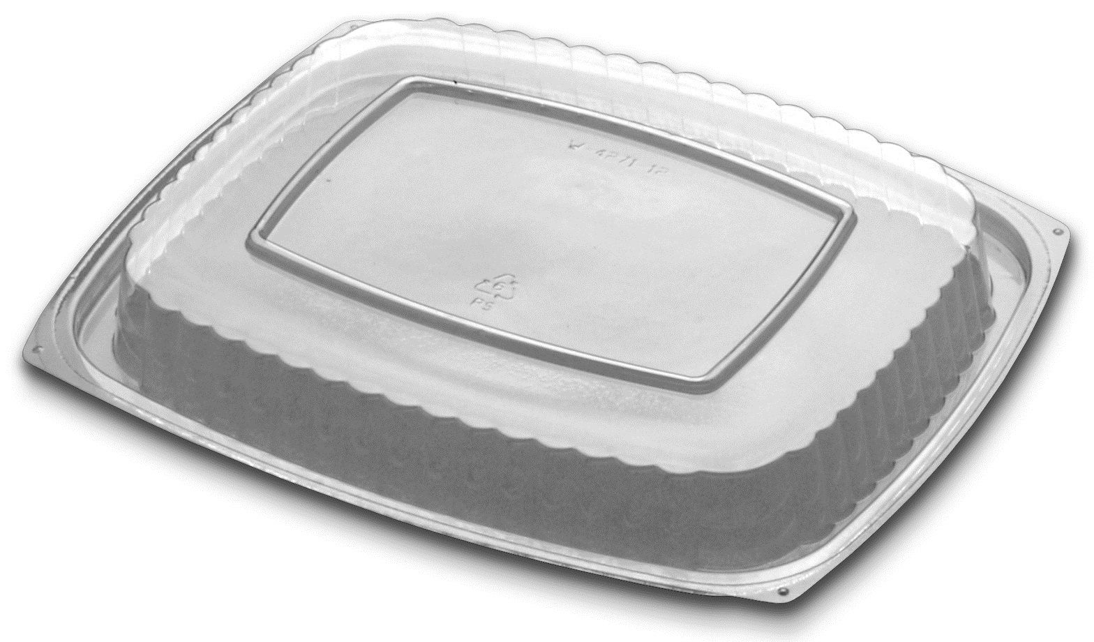 D & W Fine Pack Versapak Dome Lid Only, 64 Ounce -- 250 Per Case