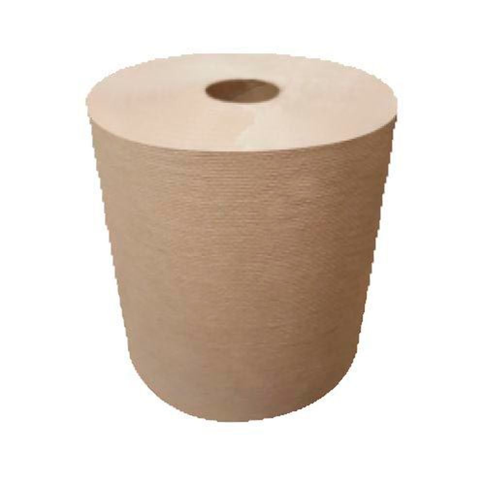 Nittany Natural Hardwound Roll Towel, 800 Feet -- 6 Per Case