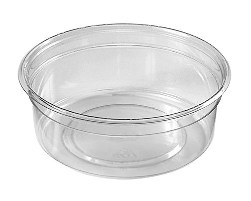 D & W Fine Pack Freshserve Pet Clear Round Deli Container, 8 Ounce -- 750 Per Case