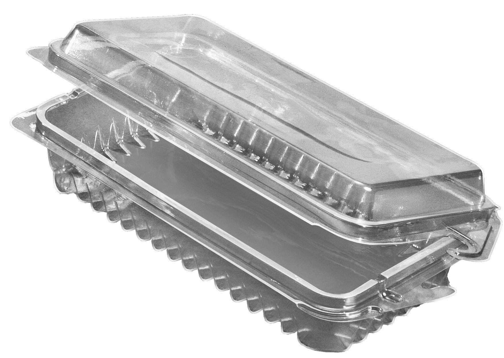 Herbshell Pet Plastic Rigid Container -- 900 Per Case