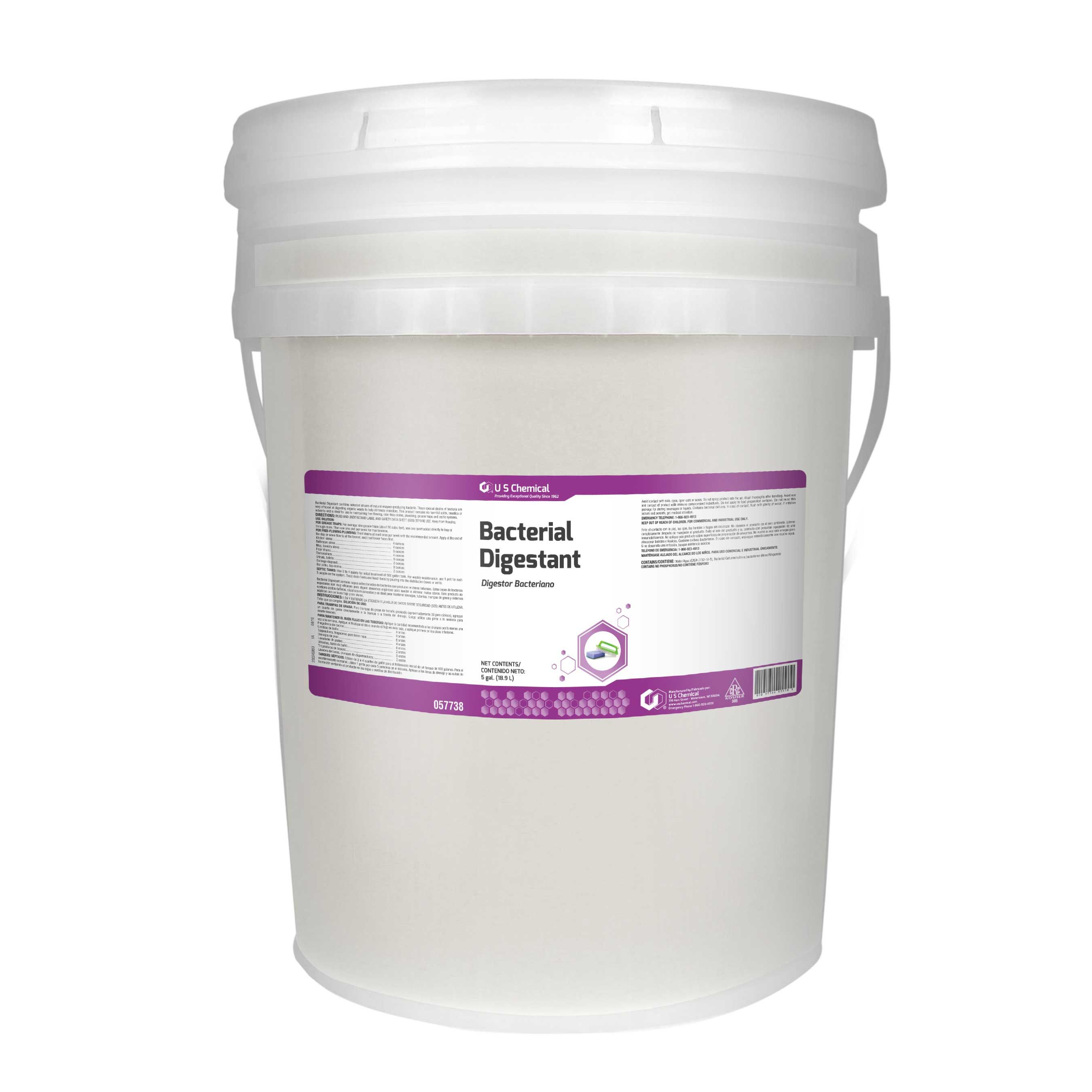 U S Chemical Bacterial Digestant, 5 Gallon