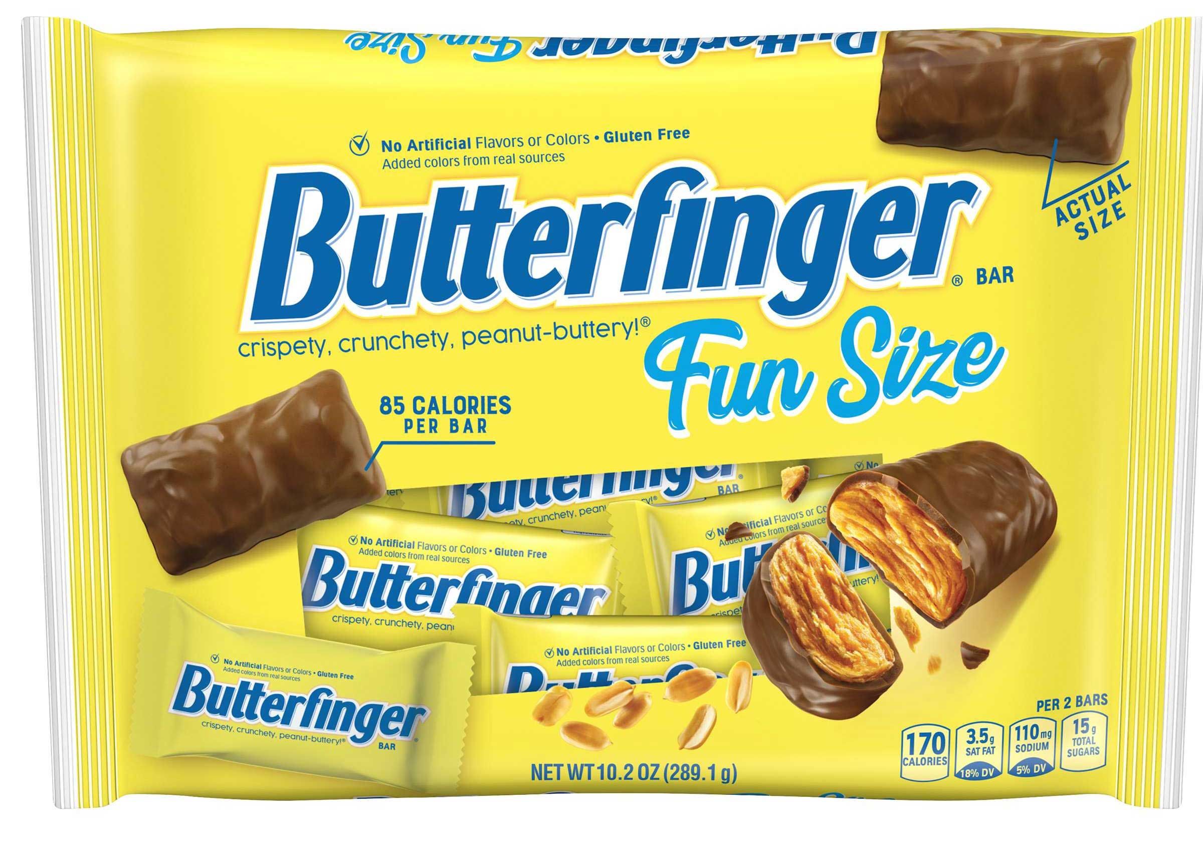 Butterfinger Fun Size Candy Bar, 10.2 Ounce -- 12 Per Case