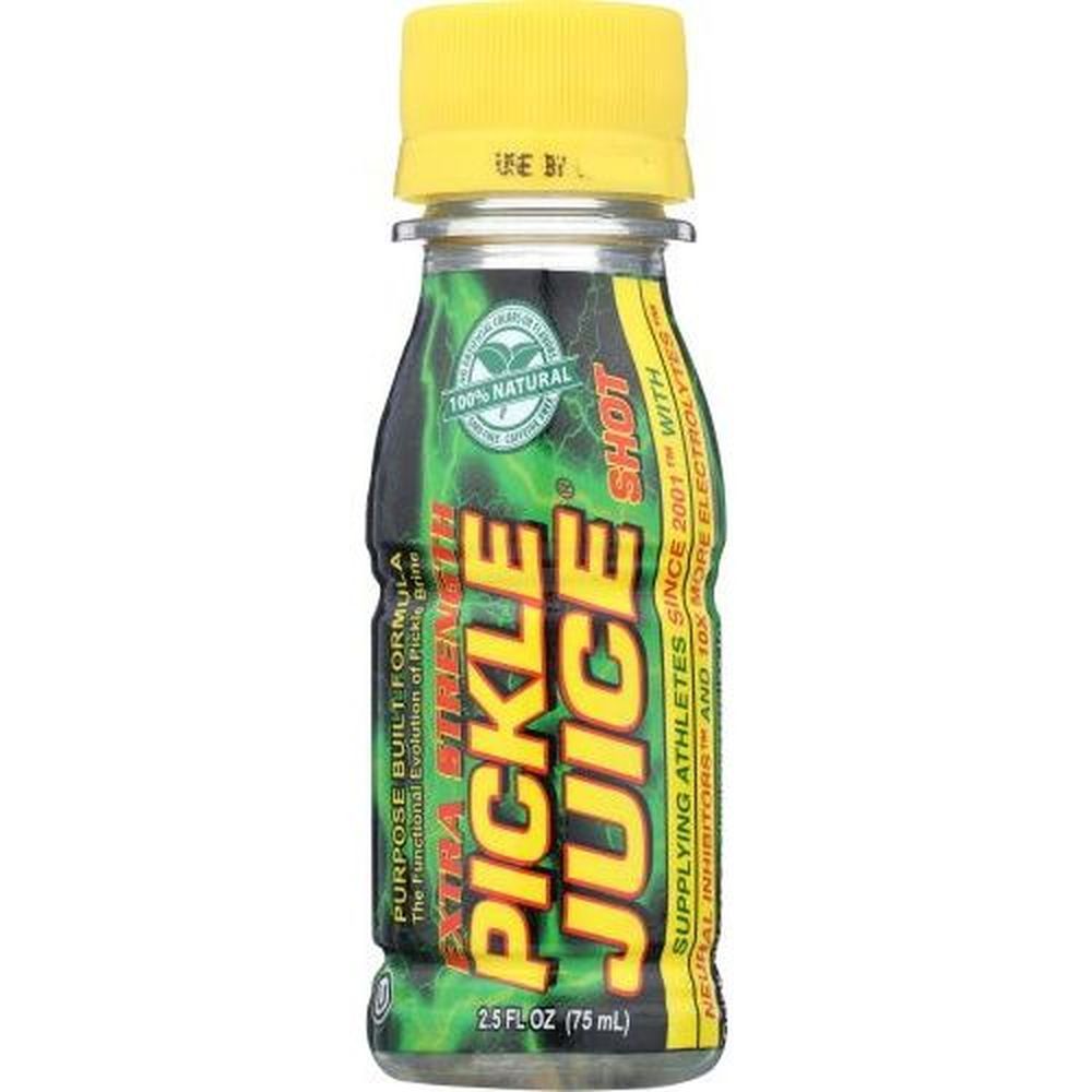 Pickle Juice Extra Strength Pickle Shot, 2.5 Fluid Ounce -- 12 Per Case