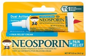 Neosporin Kids Pain Relief Cream, 0.5 Ounce -- 72 Per Case