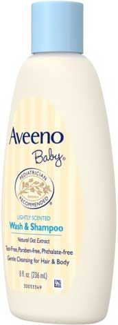 Aveeno Baby Wash And Shampoo, 8 Fluid Ounce -- 24 Per Case