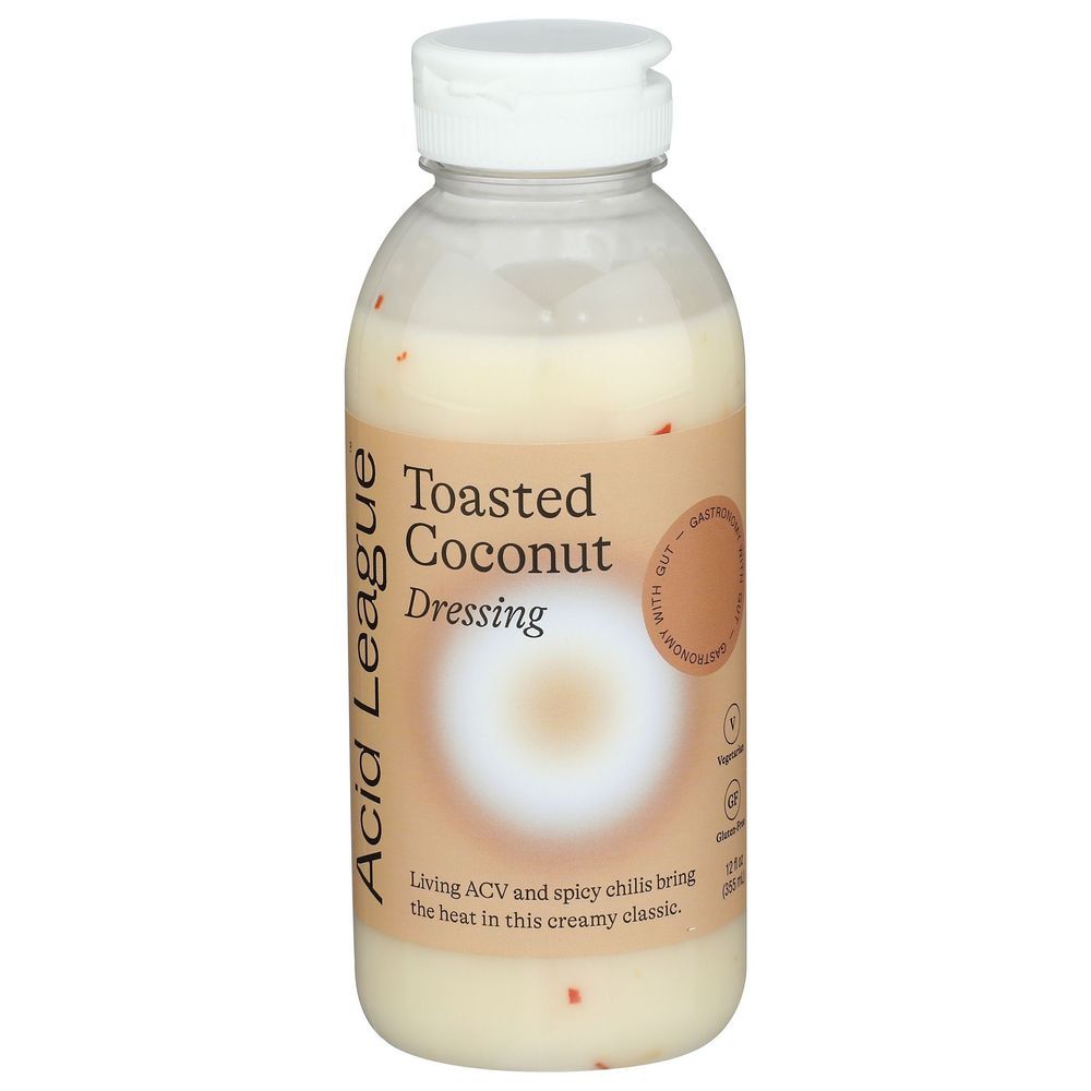 Acid League Toasted Coconut Dressing, 12 Fluid Ounce -- 6 Per Case