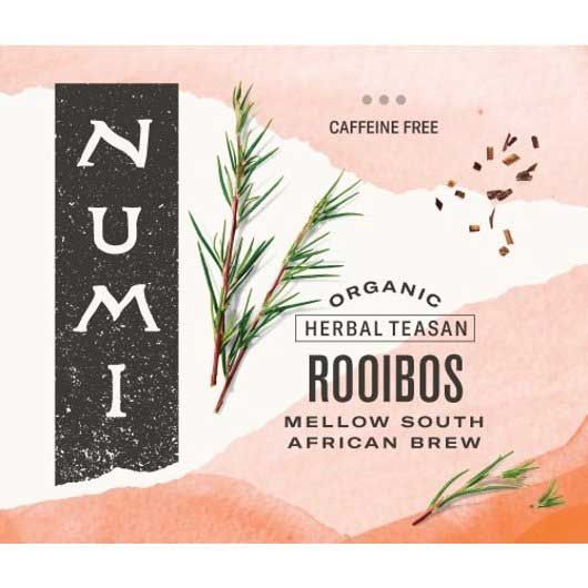 Numi Organic Rooibos Herbal Tea -- 100 Per Case