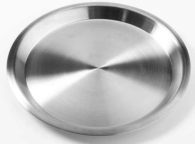 American Metalcraft Standard Aluminum Pie Pan, 16 Inch Dia.