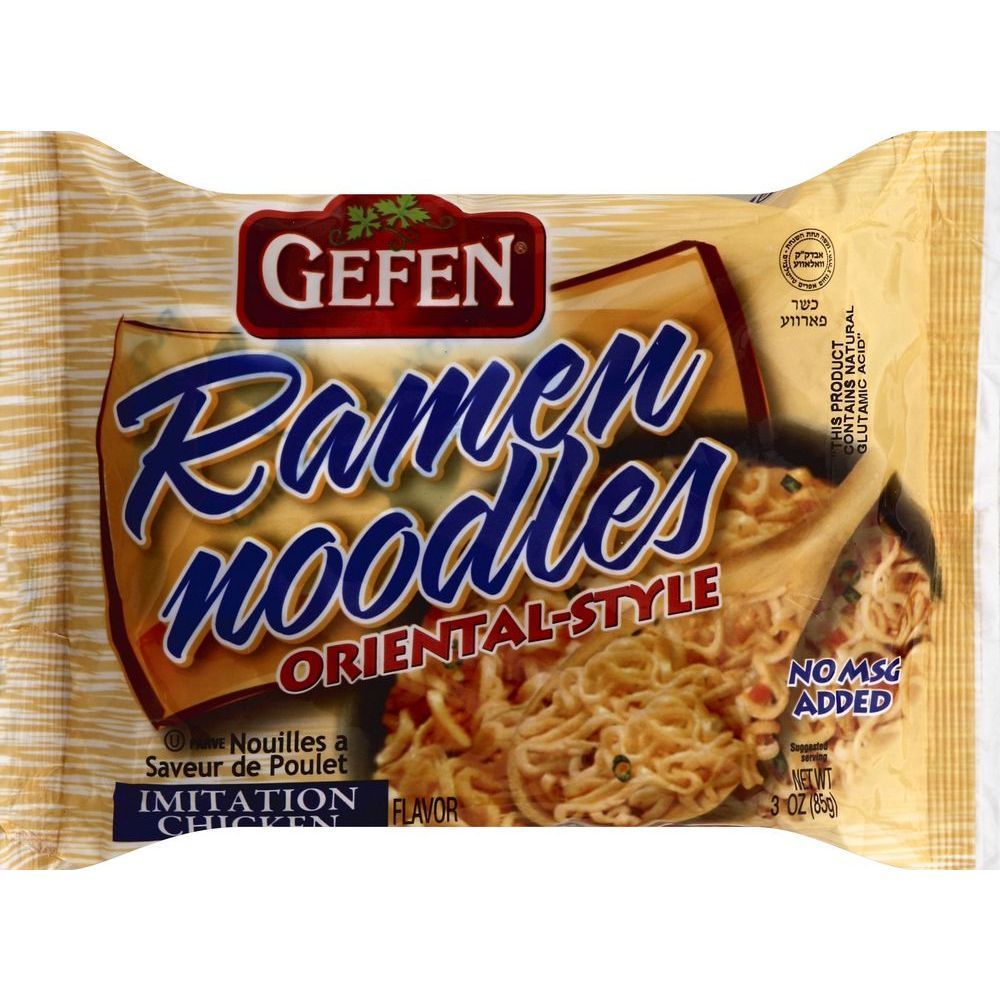 Gefen Chicken Flavor Ramen Noodles, 3 Ounce -- 24 Per Case