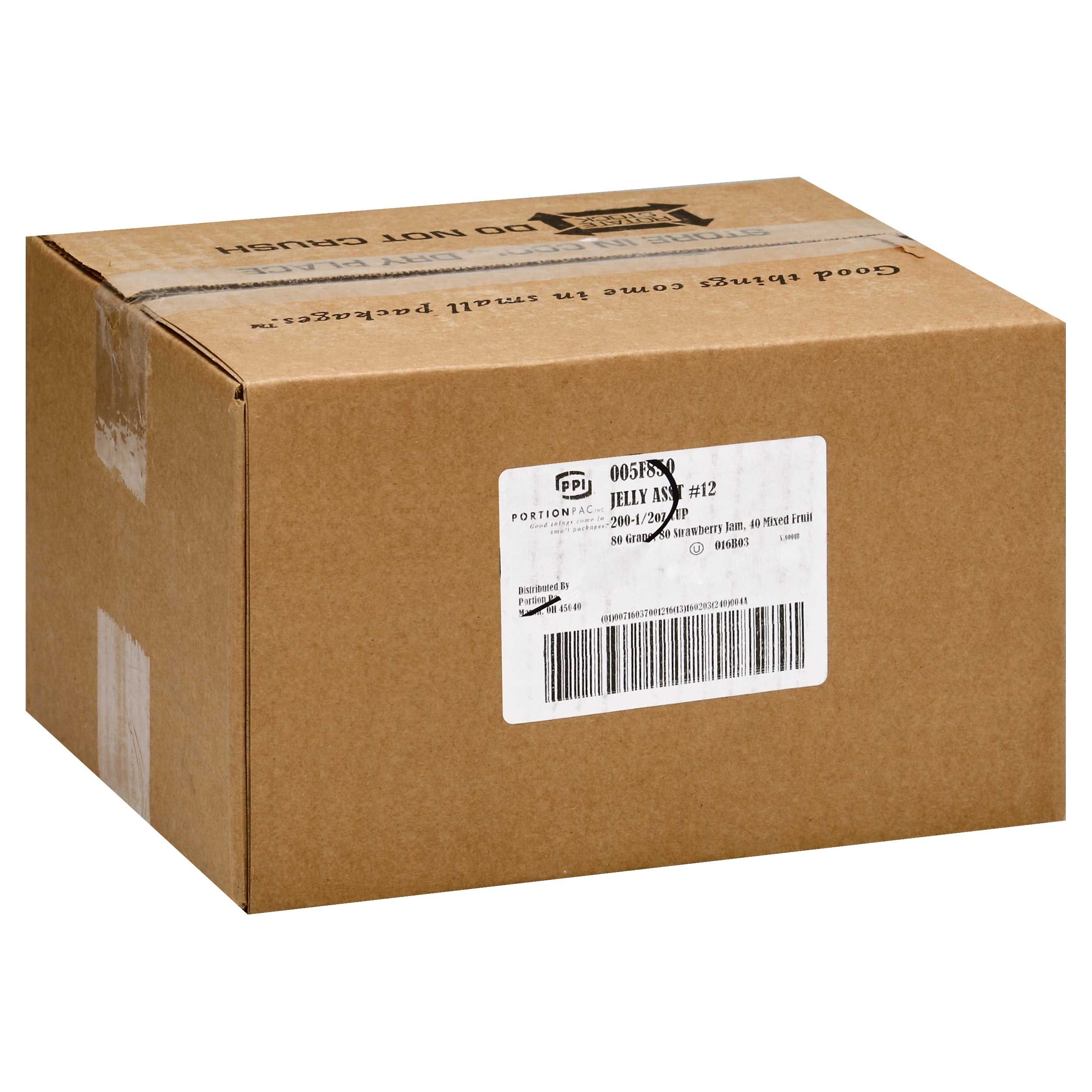 Portion Pac Jelly Flavor No.12, 0.5 Ounce -- 200 Per Case