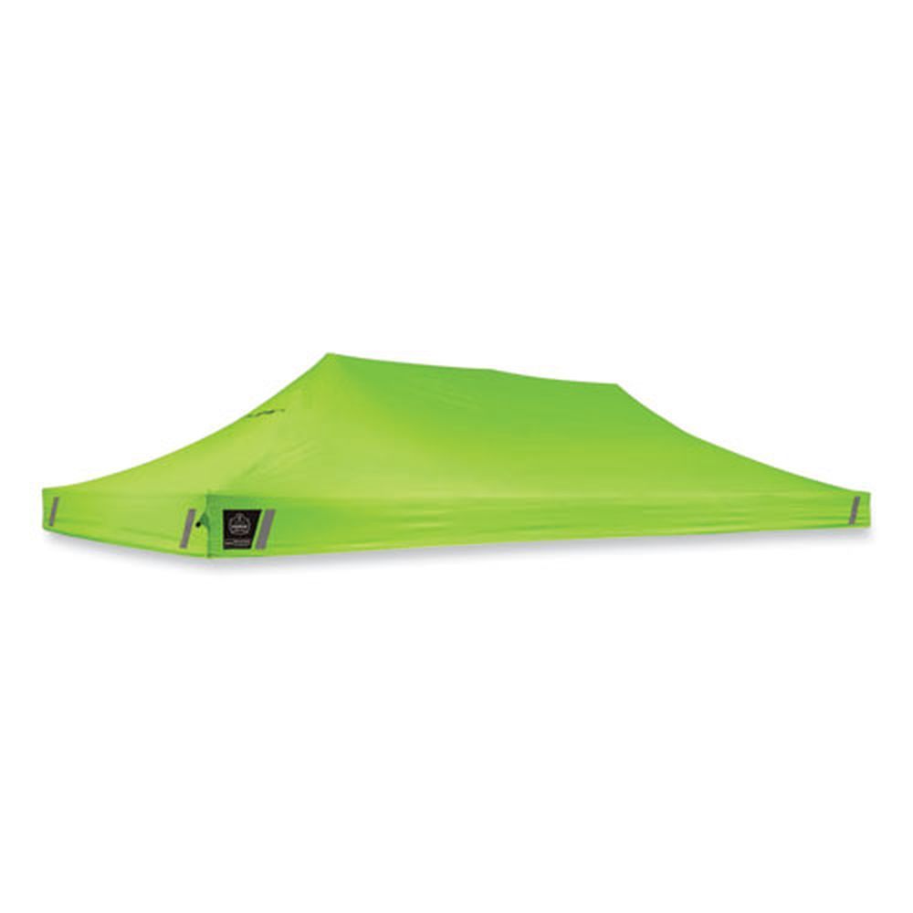 Ergodyne Shax 6015c Polyester Lime Replacement Pop Up Tent Canopy For 6015, 10 X 20 Feet
