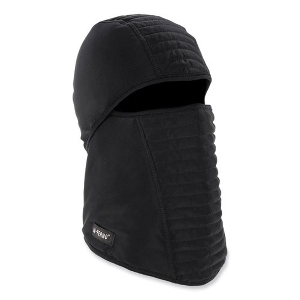 Ergodyne N-ferno 6955 Black Polartec Fr Power Grid Fleece/poly-spandex Insulated 3-layer Balaclava Face Mask