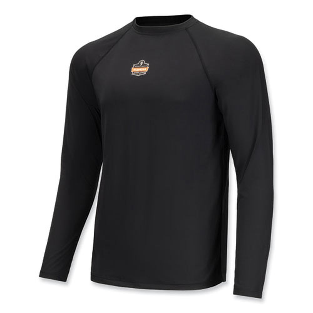 Ergodyne N-ferno 6436 3x-large Black Long Sleeve Lightweight Base Layer Shirt