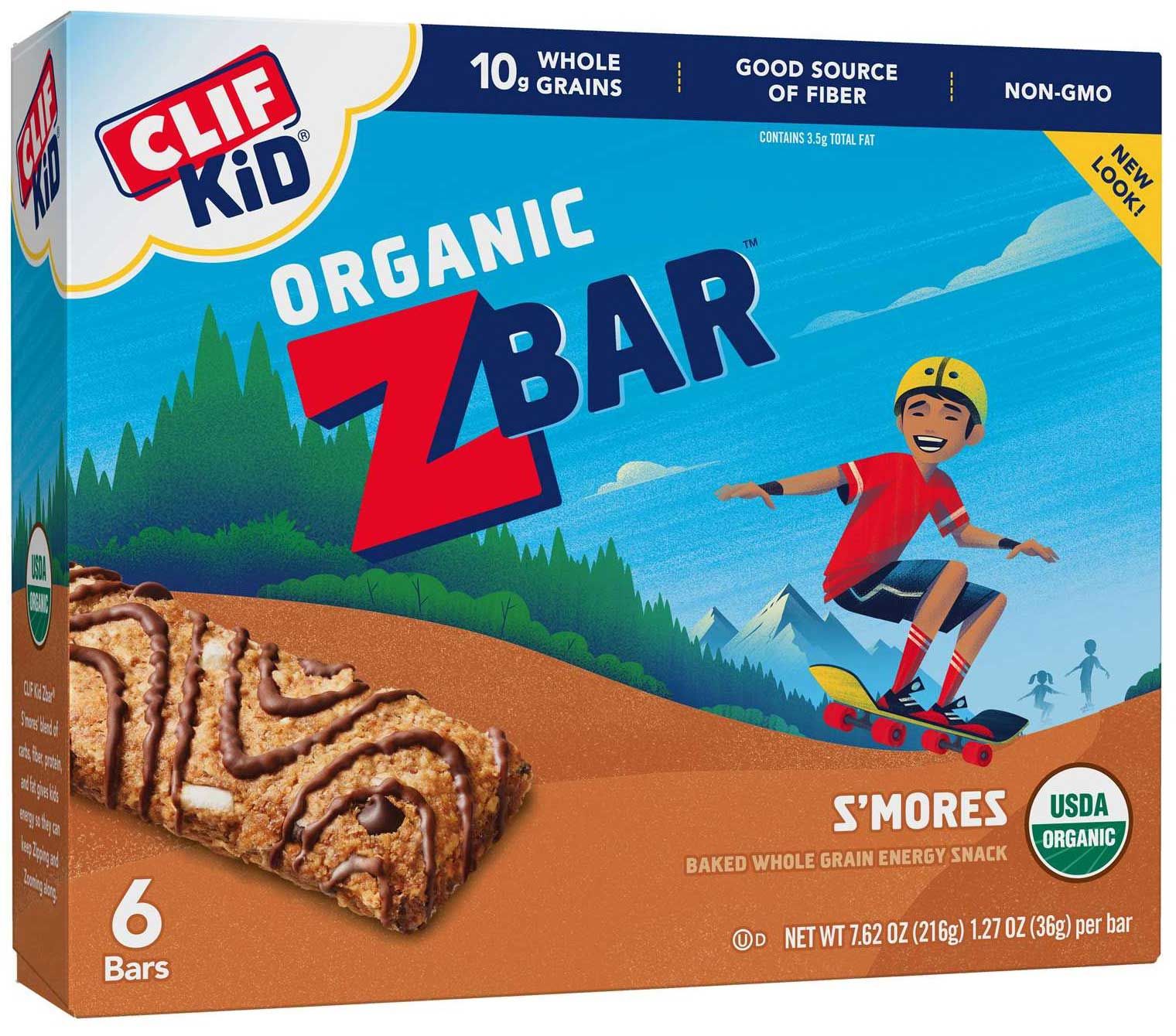 Clif Zbar Smores Energy Bar, 7.62 Ounce -- 9 Per Case