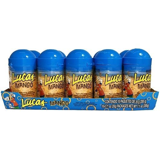 Lucas Polvos Mango Powder -- 300 Per Case