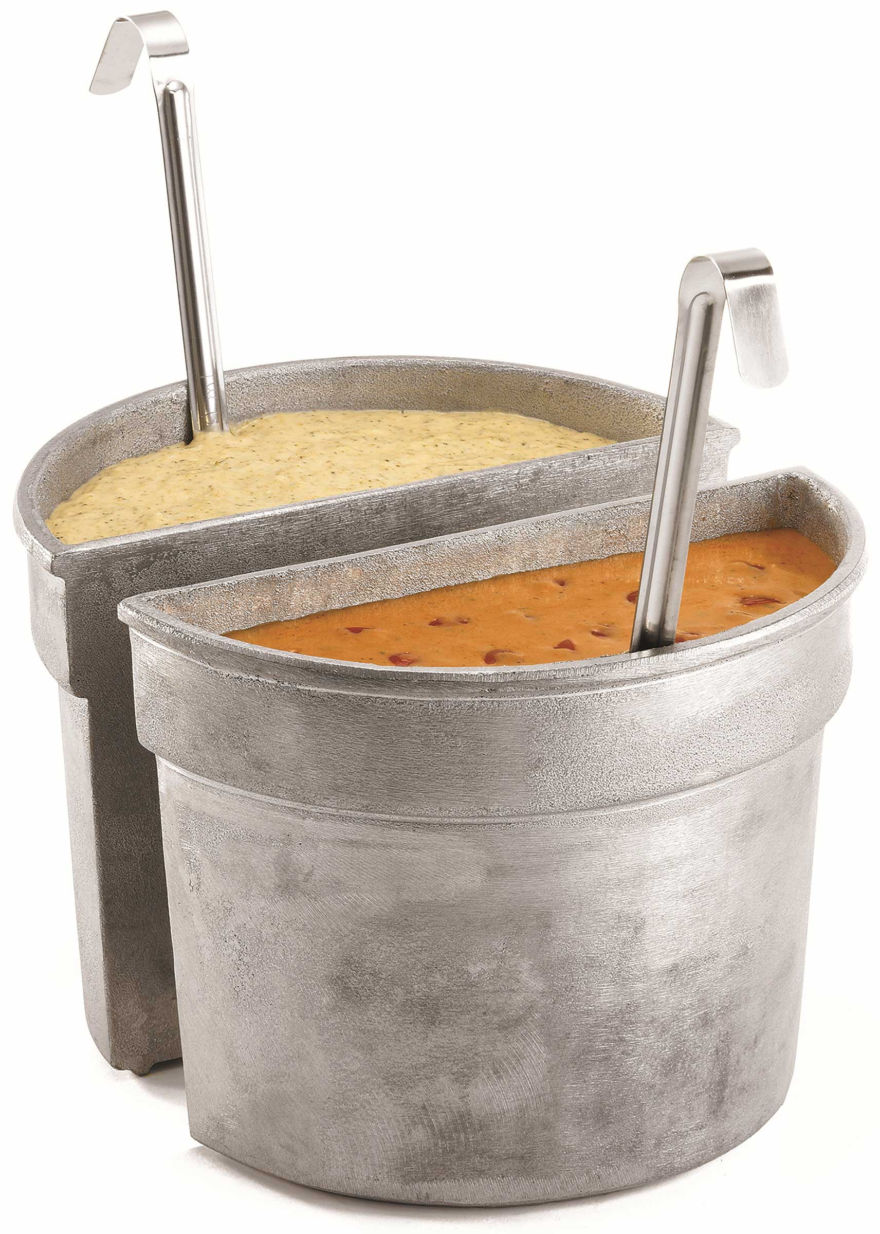 Tablecraft Natural Bain Marie Half Soup Crock, 5.625 X 8.5 Inch