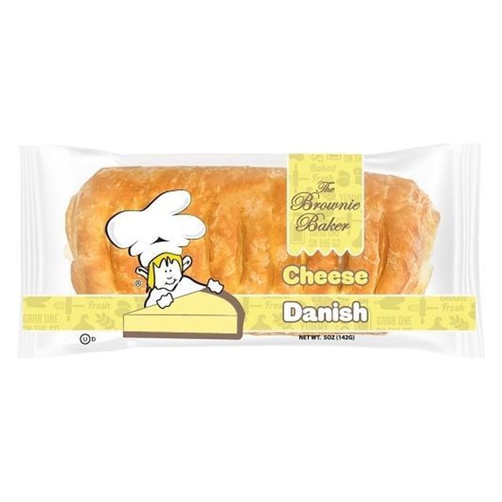 The Brownie Baker Gourmet Cheese Danish, 5 Ounce -- 9 Per Case