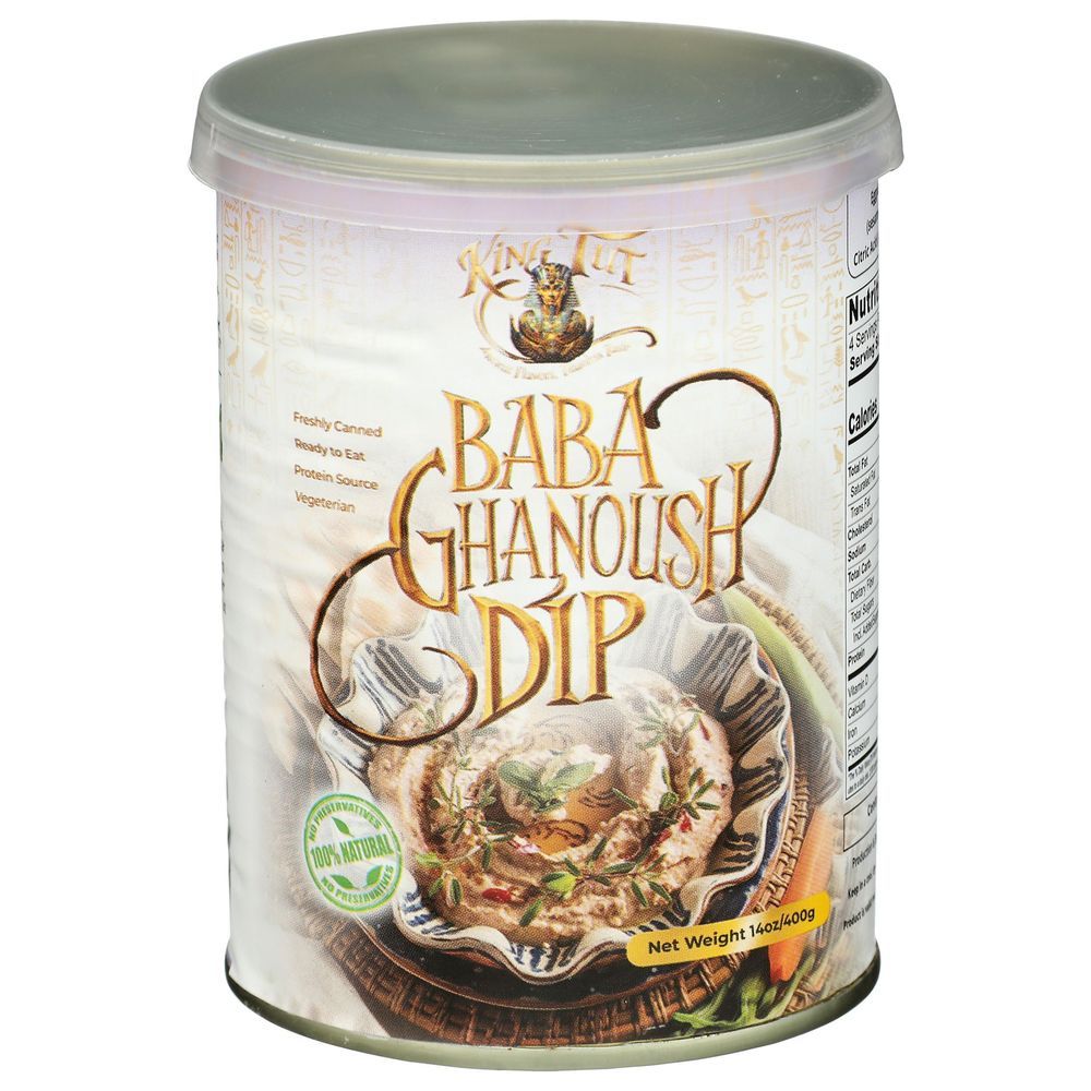King Tut Baba Ghanoush Dip, 14 Ounce -- 6 Per Case