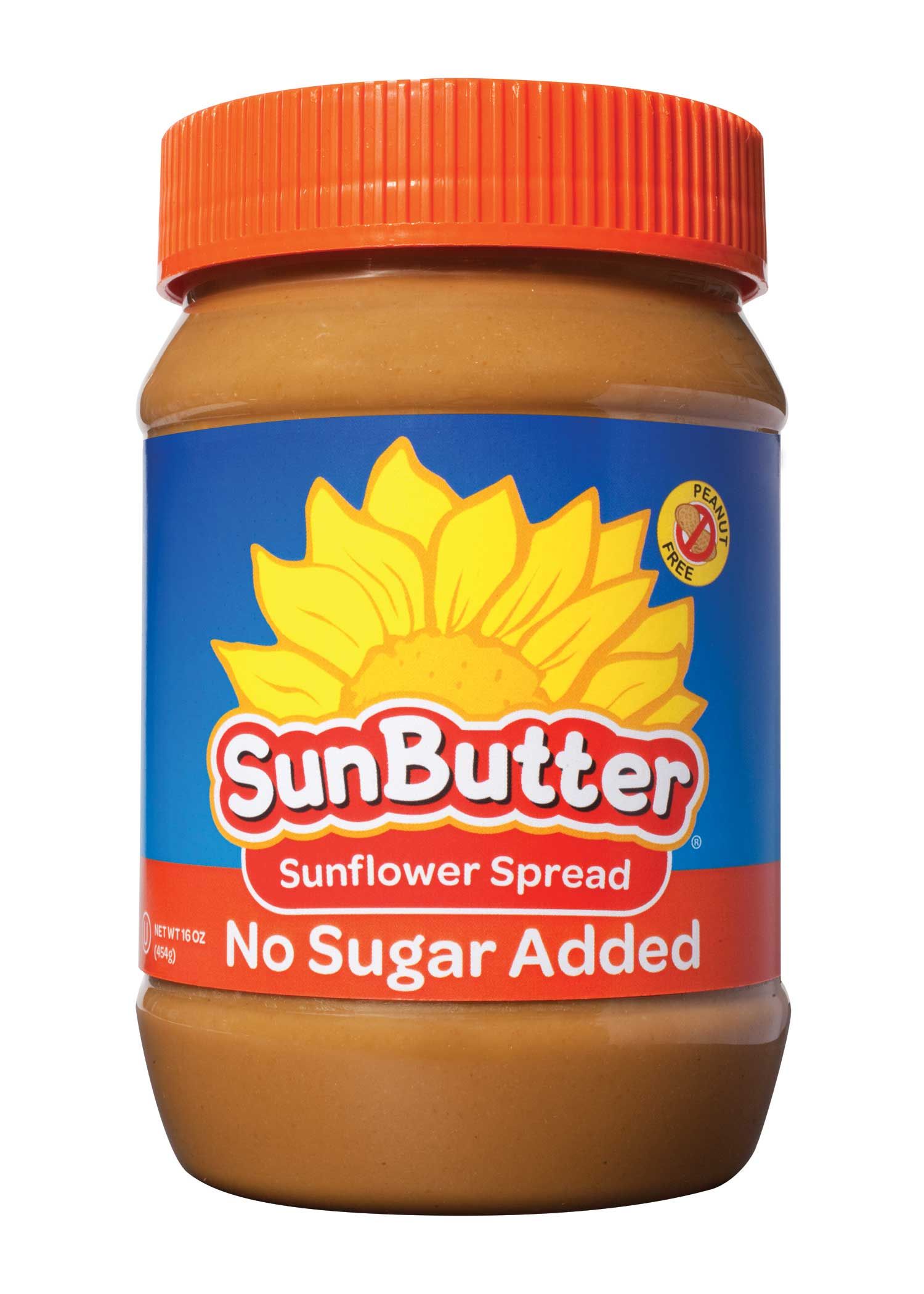 Sunbutter No Sugar Added Sunflower Seed Spread, 1 Pound -- 6 Per Case