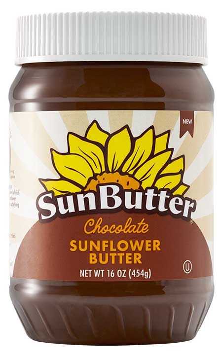 Sunbutter Chocolate Sunflower Butter, 1 Pound -- 6 Per Case