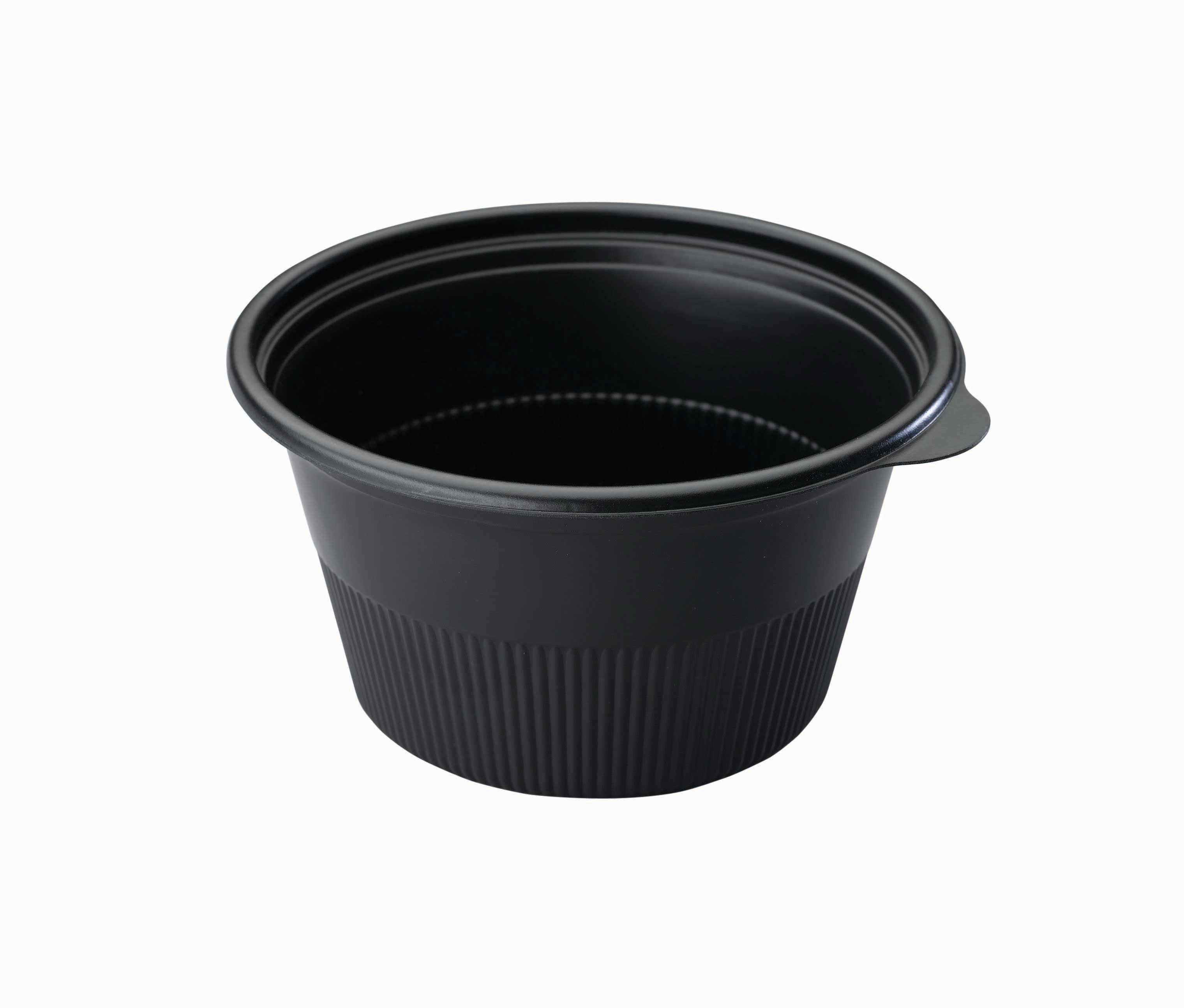D & W Fine Pack Polypropylene Black Cruiser Bowl, 24 Ounce -- 624 Per Case