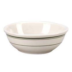 Del Mar Green Rolled Edge Rim Soup Bowl, 10 Ounce -- 24 Per Case