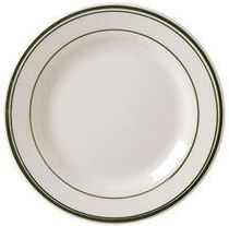 Del Mar Green Plate, 9 Inch -- 24 Per Case