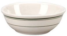 Del Mar Green Nappie Bowl, 5.875 Inch -- 36 Per Case
