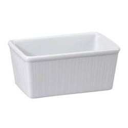 Vertex Crystal Bay Euro White Sugar Packet Holder, 4 3/8 X 3 X 2 Inch -- 48 Per Case