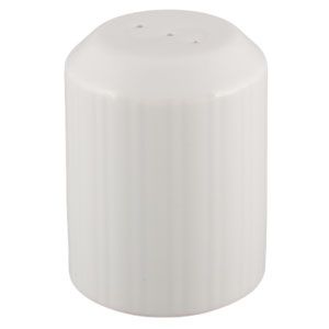 Vertex Crystal Bay Euro White Salt Shaker, 2 1/4 Inch -- 48 Per Case