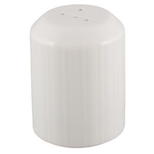 Vertex Crystal Bay Euro White Pepper Shaker, 2 1/4 Inch -- 48 Per Case