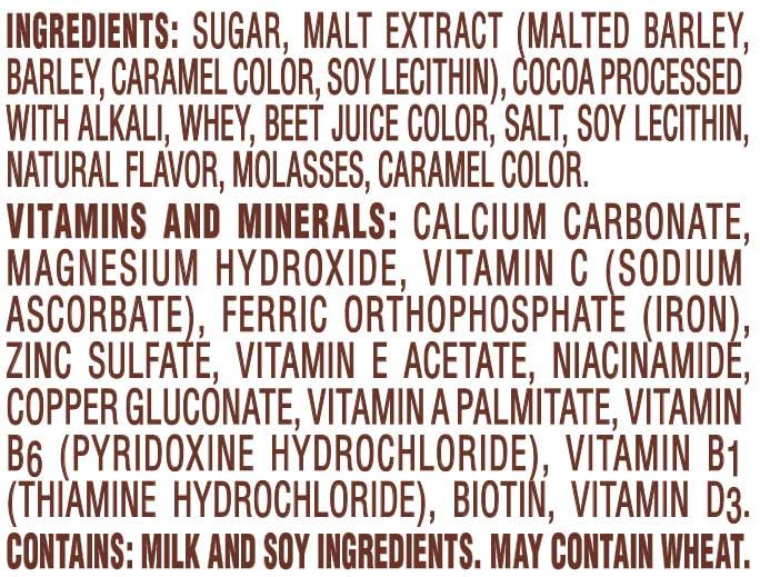 Ovaltine Milk Flavoring Chocolate Malt, 12 Ounce -- 6 Per Case