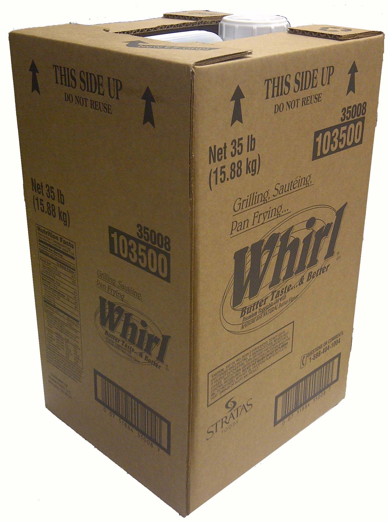 Whirl Butter-flavored Oil, 35 Pound
