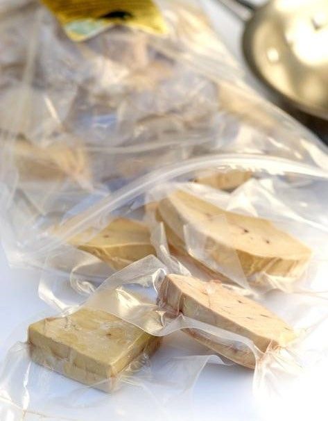 Hudson Valley Duck Foie Gras Slices, Vacuum Pack, 2 Ounce -- 16 Per Case