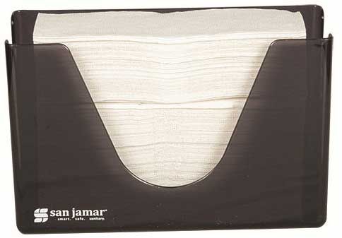 San Jamar Black Pearl Countertop Folded Paper Towel Dispenser