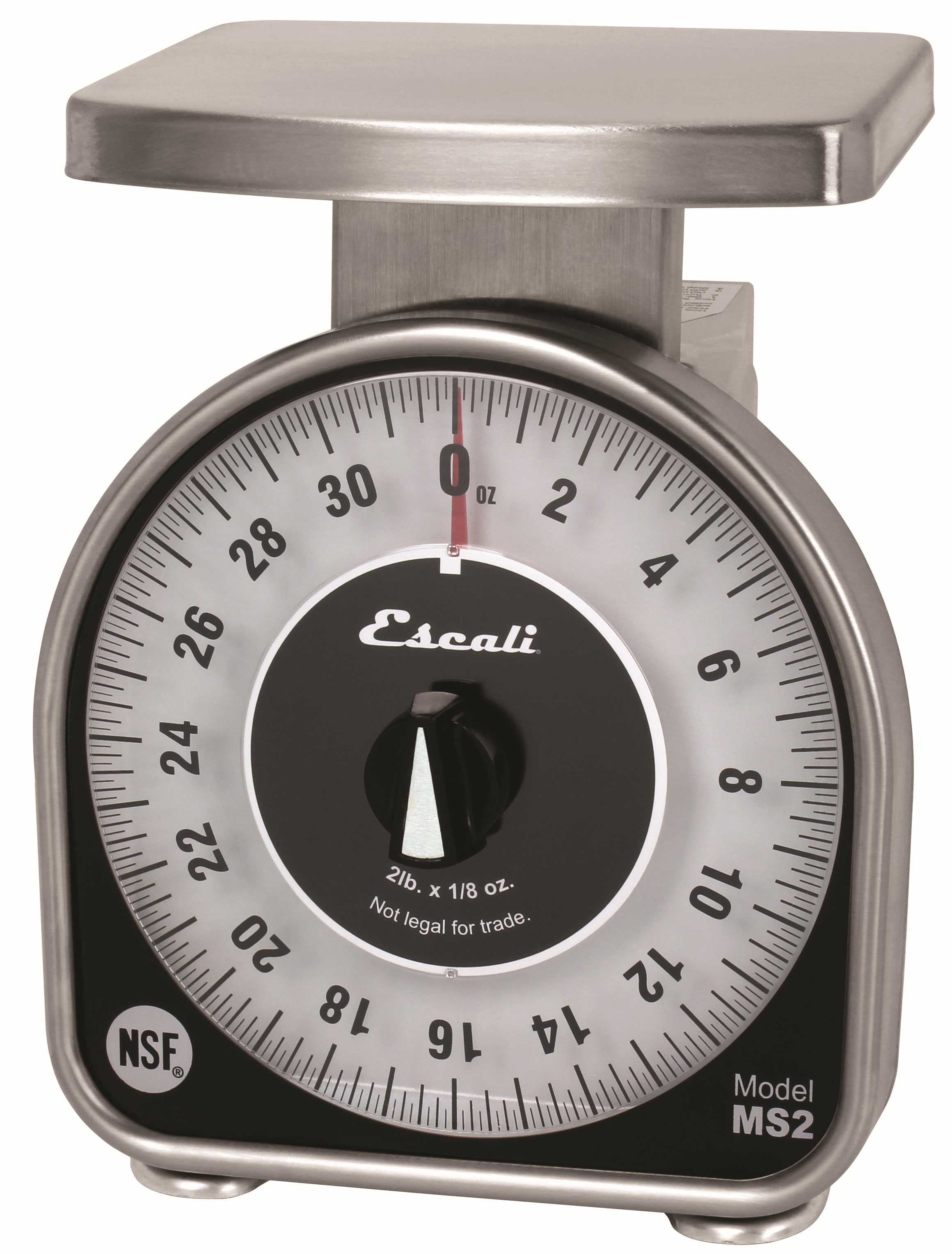 San Jamar Mechanical Dial Scale, 2 Pound