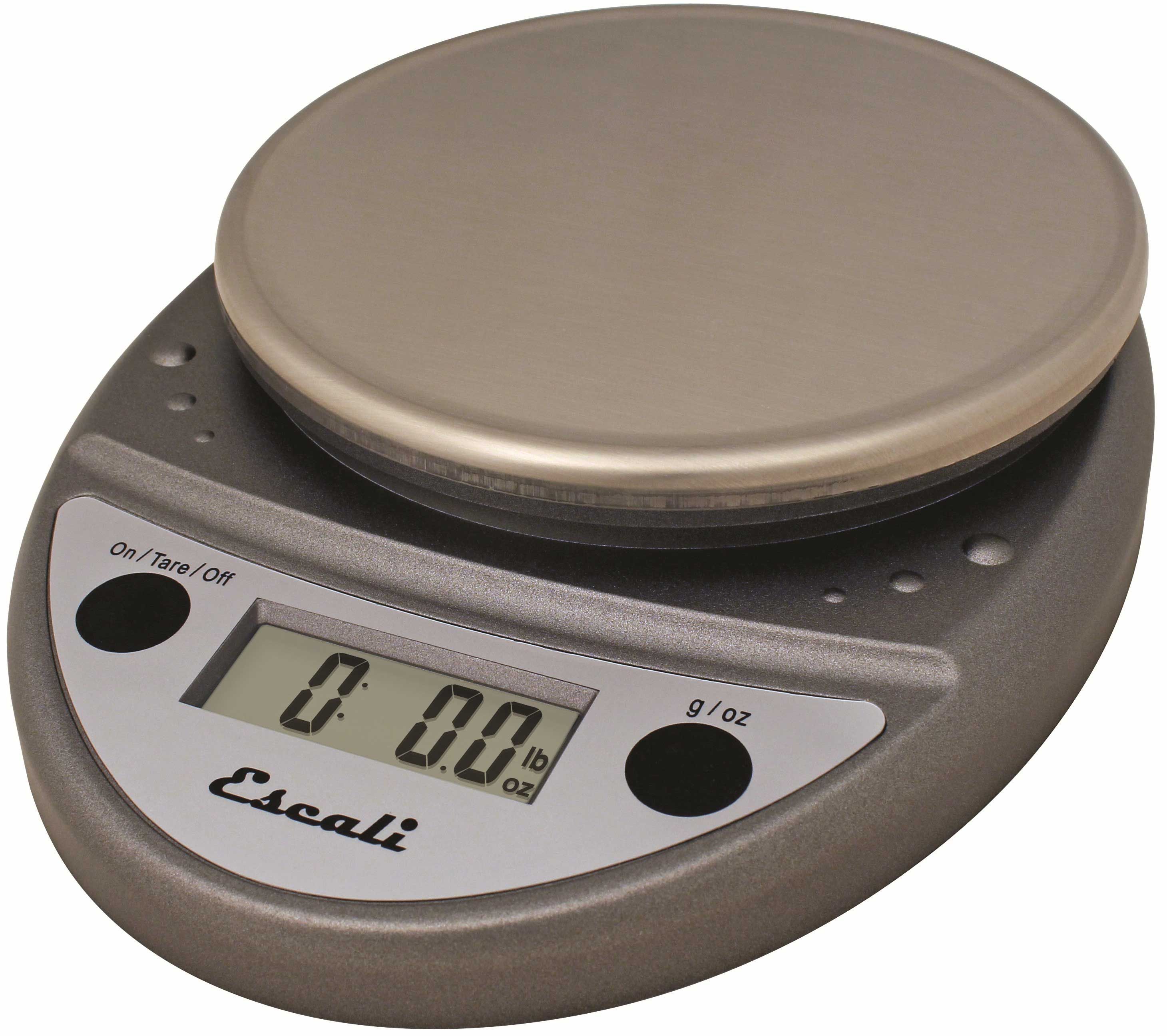 San Jamar Metallic Round Professional Digital Scale, 11 Pound