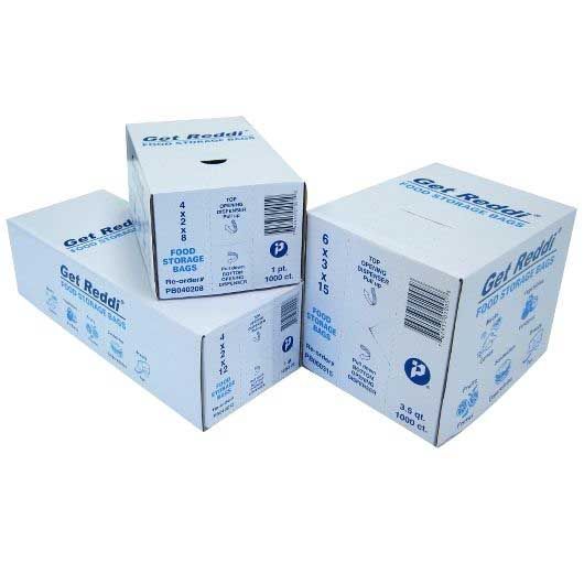 Pitt Plastics Get Redid 0.75 Mil Clear Large Bread Bag, 5.5 X 4.75 X 19 Inch -- 1000 Per Case