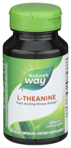Nature's Way L-theanine Veg Capsule, 60 Count