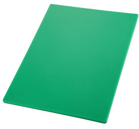 Winco Green Cutting Board, 18 X 24 X .5 Inch