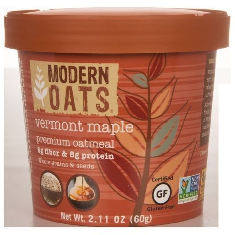 Modern Oats Vermont Maple Oatmeal -- 12 Per Case