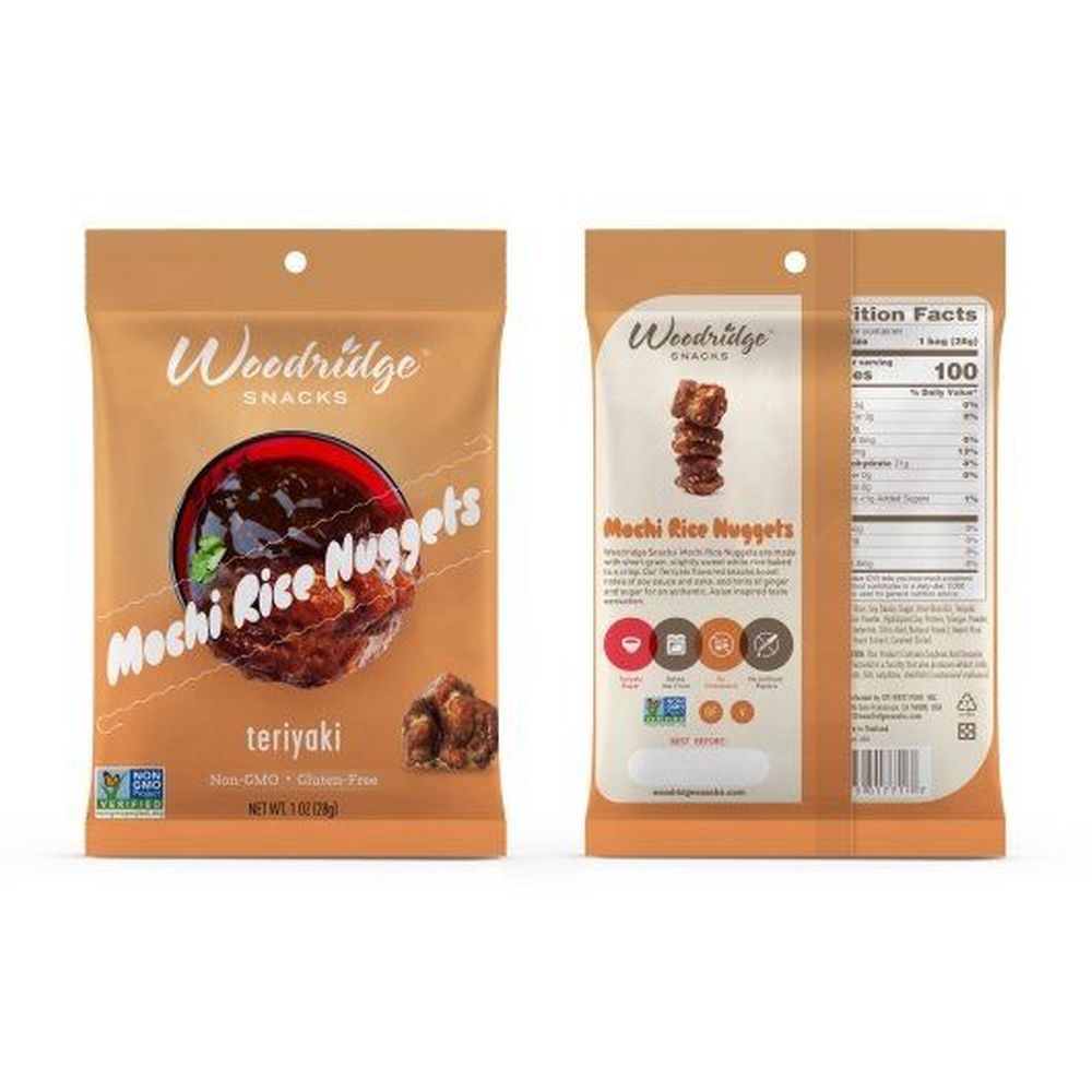 Woodridge Teriyaki Mochi Rice Nugget, 1 Ounce -- 60 Per Case