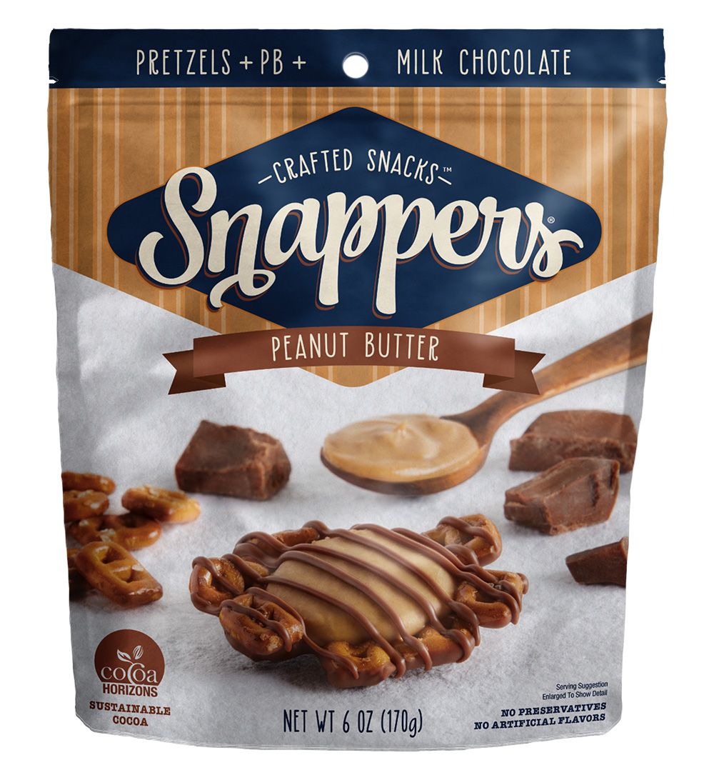Snappers Peanut Butter Milk Chocolate, 6 Ounce -- 6 Per Case